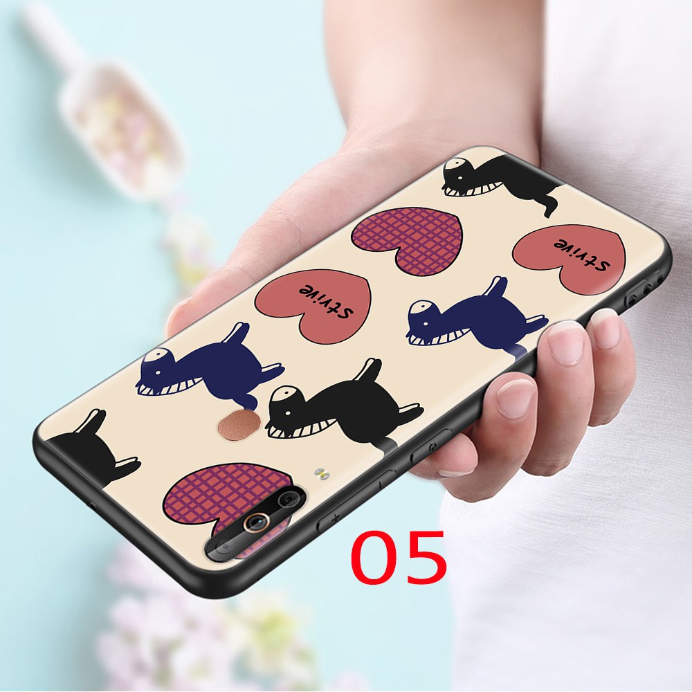 S-97 Love Heart Soft Silicone Case Casing for iPhone X 5 SE 5S 6 6s 7 8 Plus