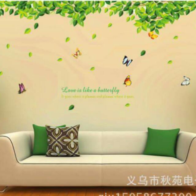 Decal tranh dan tường