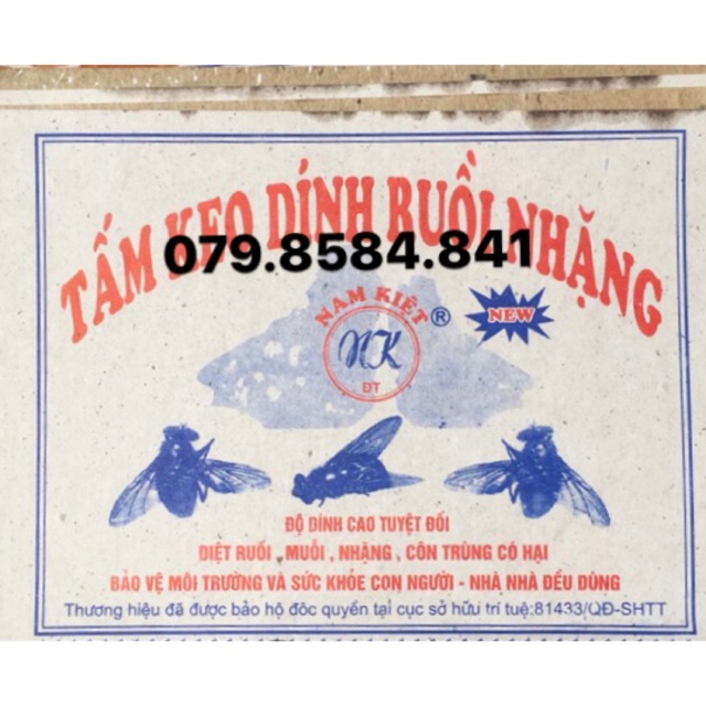 50 miếng Keo dính ruồi nhặng