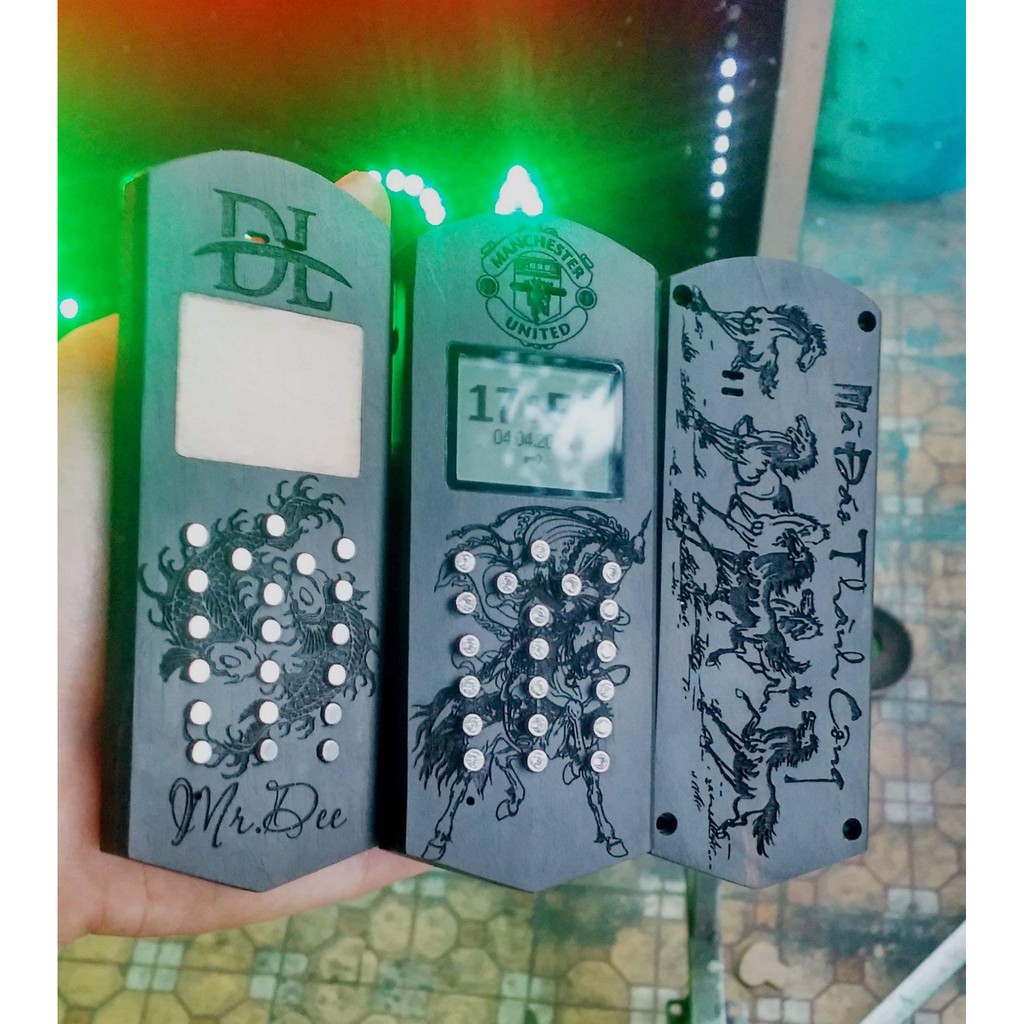 Vỏ gỗ điện thoại Nokia 1280