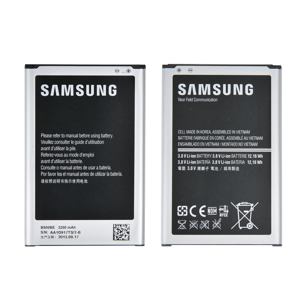 Pin Samsung Galaxy NOTE 3/N900/N9000/N9002/N9006/N9005/N900T/N900A/SC-01F/B800BC/B800BE