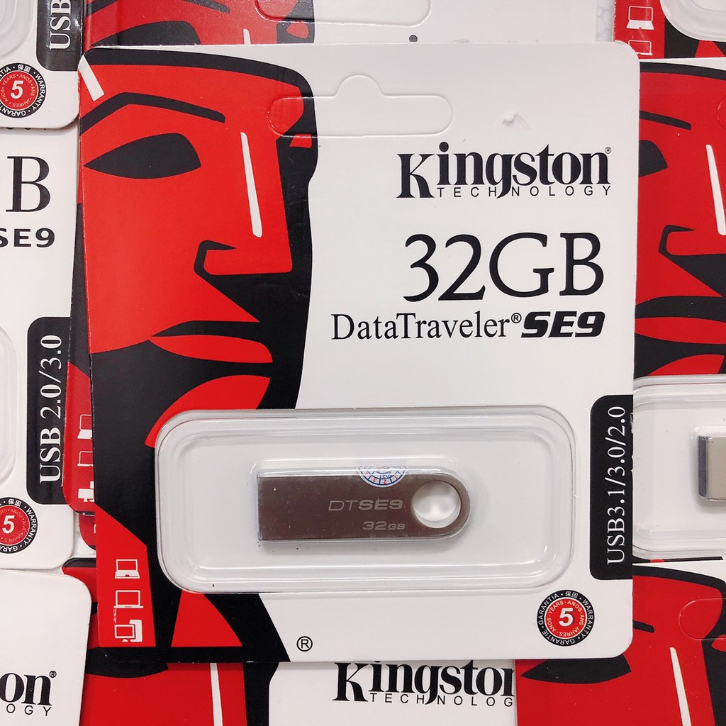 USB Kingston, vỏ sắt chống nước - 16Gb/8Gb/4Gb/2Gb - ( Hàng đủ dung lượng ) - Uni Shop