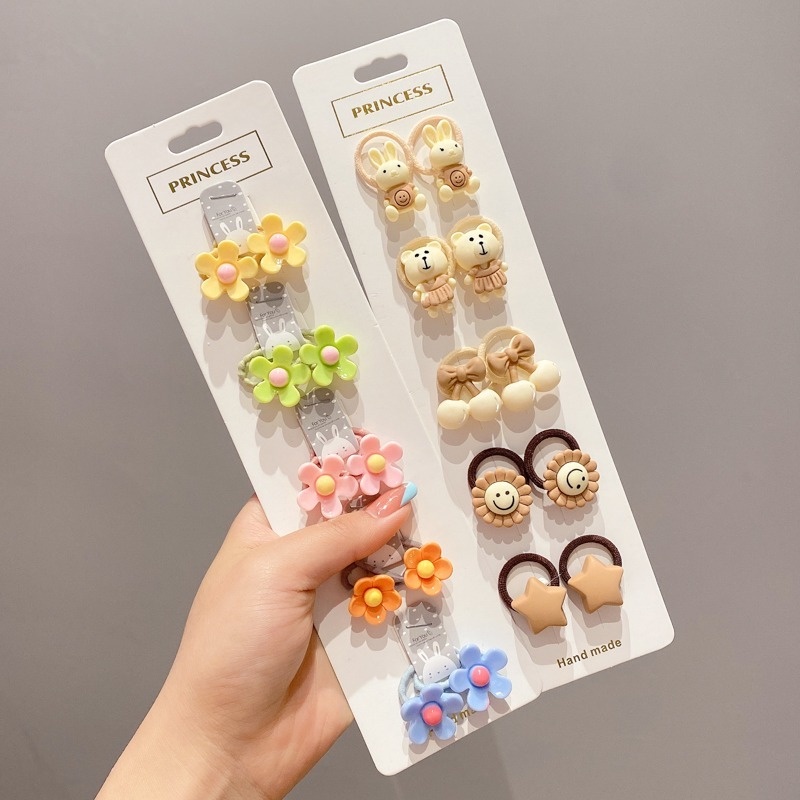 Dây Buộc Tóc Đuôi Ngựa Cao Su Dễ Thương Dành Cho Trẻ Em