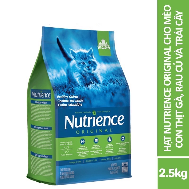 Hạt Nutrience Kitten Cho Mèo Con - Gà &amp; Rau Củ Quả