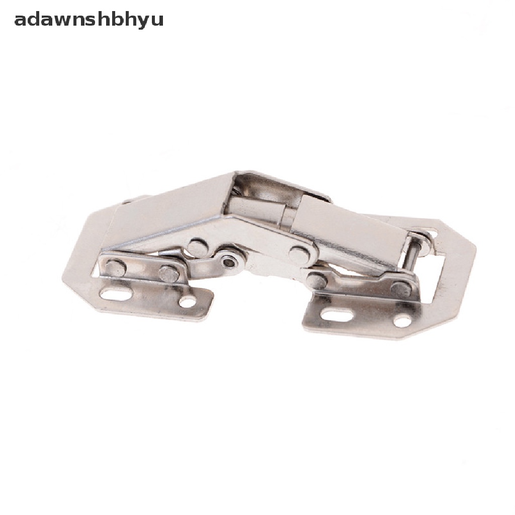 Bản lề cửa tủ không cần khoan lỗ 3 inch hình ếch