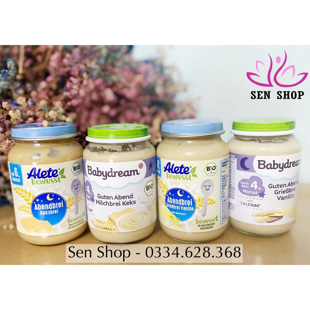 Hũ dinh dưỡng ăn liền hữu cơ Alete / BabyDream - 190gr