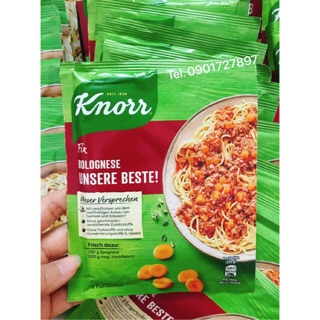 Gia Vị Sốt Mì Spaghetti Bolognese Unsere Beste! Knorr 38g (Bao bì mới)