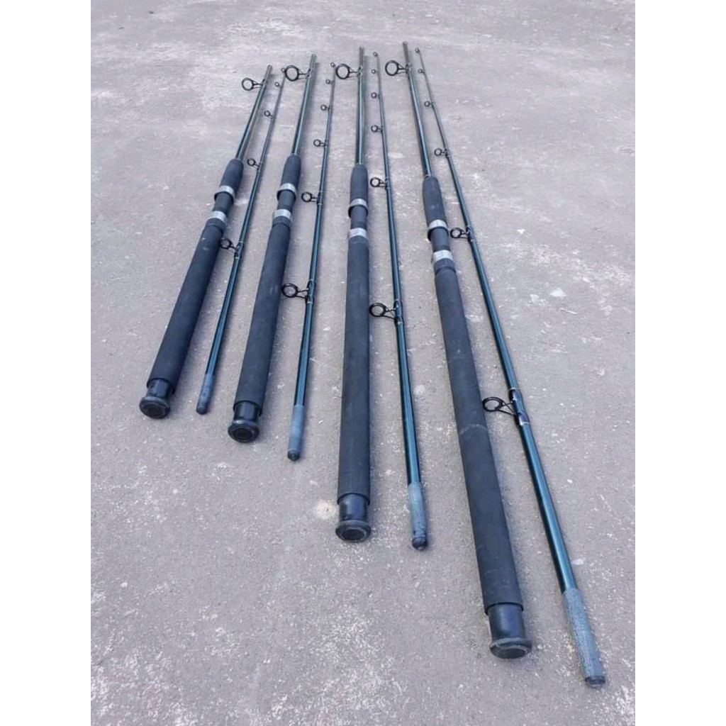 Cần câu Daiwa 576 Chuyên bạo lực, Khoen - thân cần to khỏe