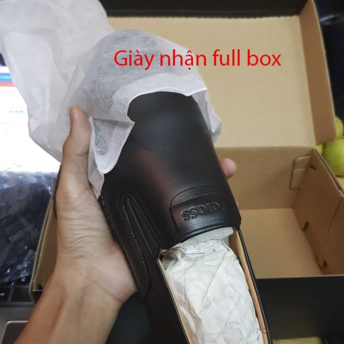 [GIÀY XƯỞNG] Giày Lười Da Nam Đế Khâu Da Thật Mã SL01