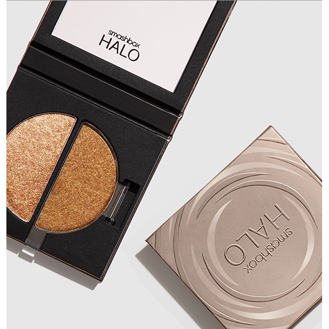 Smashbox - Bảng phấn bắt sáng 2 ngăn Smashbox Halo Glow Highlighter Duo 5g