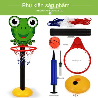 ✺♘☬Giá đỡ bóng rổ trẻ em trong nhà có thể nâng lên hạ xuống cho bé chụp hộ gia đình 2 sàn đứng ngoài trời 3 tu