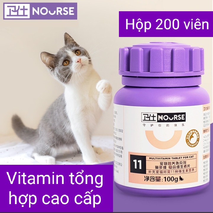 Gel Dinh Dưỡng cho Mèo Nourse 11, 21, 22, 09 - Cung cấp Vitamin Cho Mèo Mượt Lông Khỏe Tiêu Hóa, Mập Ú nù