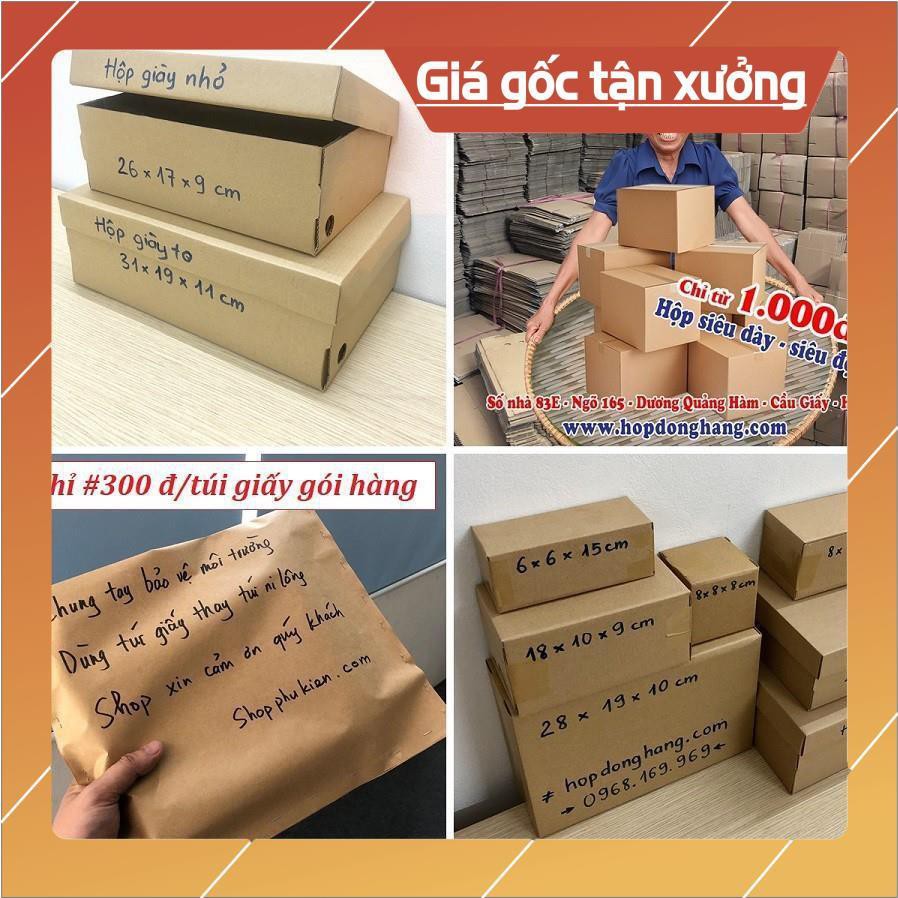 [Xả Kho] FreeShip - 100hộp carton 15x10x5cm - Giá gốc thùng carton các loại