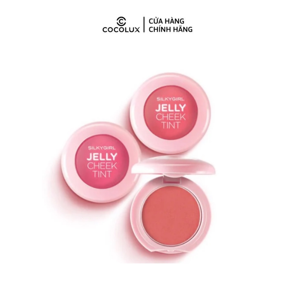 Má Hồng Dạng Thạch Silkygirl Jelly Cheek Tint 3g