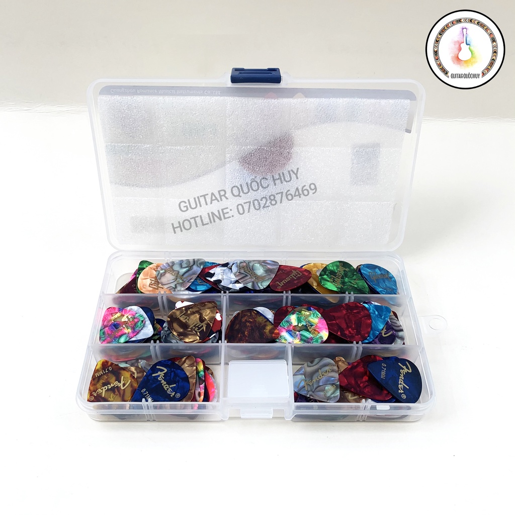 Pick - phím gảy đàn Guitar - Thương hiệu Fender và Gibson