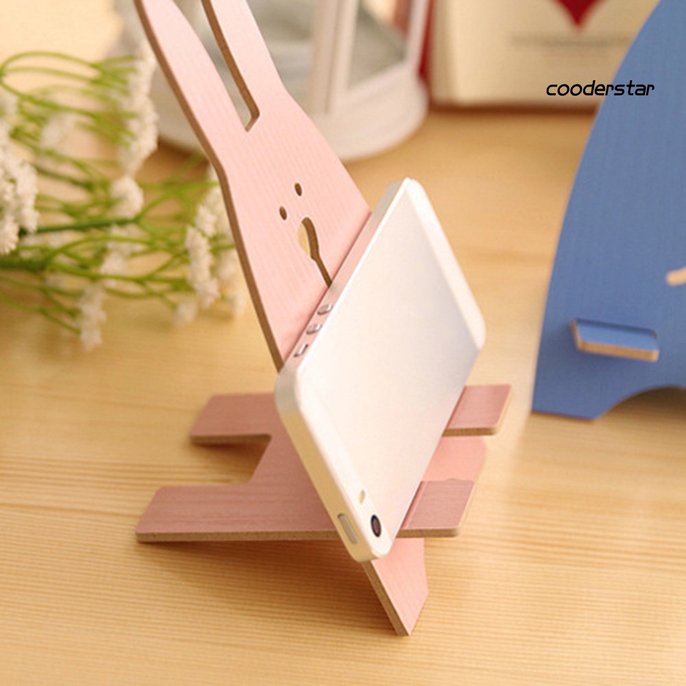 Giá đỡ điện thoại để bàn bằng gỗ tiện dụng chất lượng cao