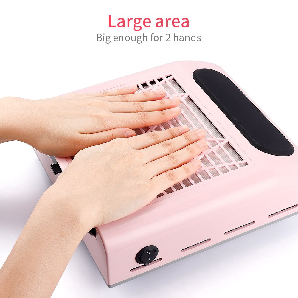 Máy hút bụi Foreverlily làm sạch móng tay 80W chuyên dụng