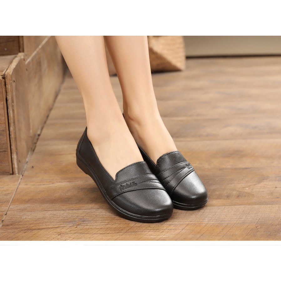 Giày Da Nữ Công Sở Hàn Quốc Dáng Đẹp GT22
