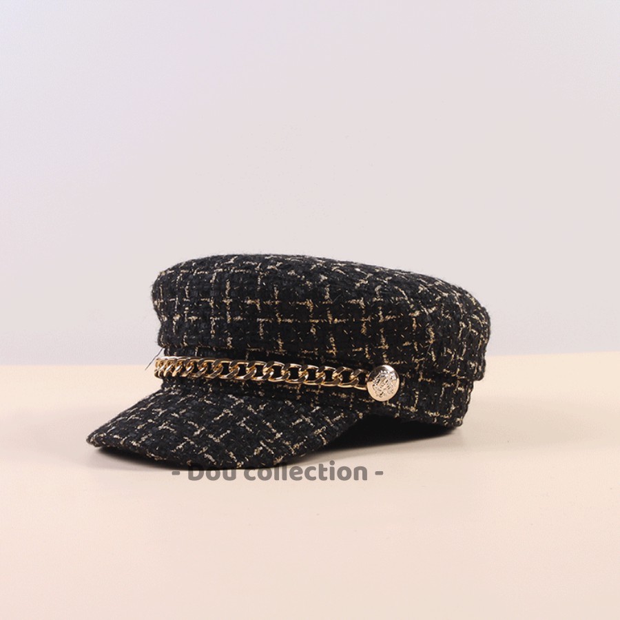 [Nowship2h] Mũ Nón Beret Nồi Len Phôi Dây Phong Cách Rento Nhật Bản Thời Trang Thu Đông - Mã NV030