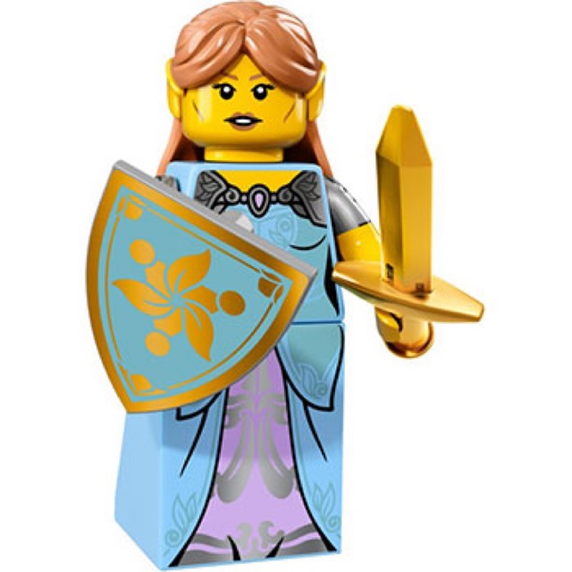LEGO - Nhân vật Elf Girl số 15 - Minifigures Series 17  new sealed mới 100%