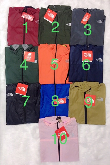 Áo khoác gió The north face nam nữ nhiều mầu | BigBuy360 - bigbuy360.vn