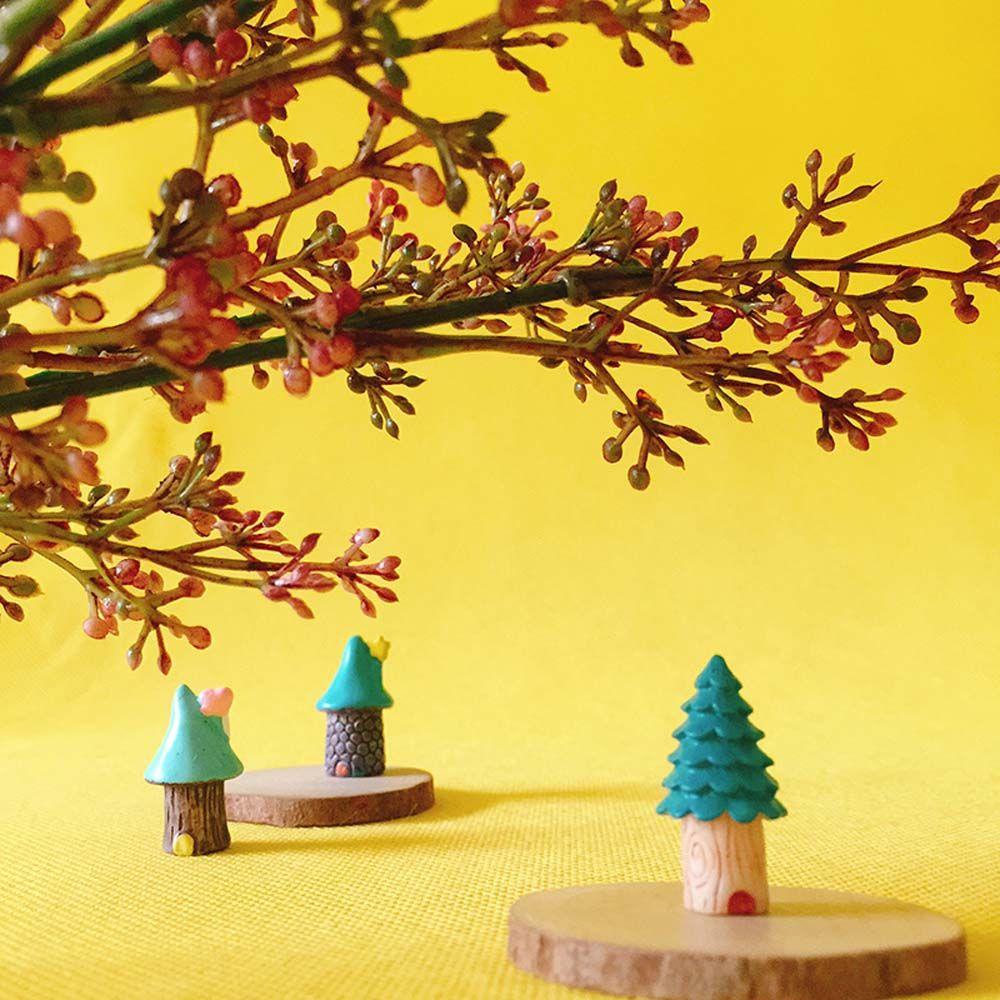 YIYU Mô Hình Ngôi Sao Mini Dễ Thương Dùng Trang Trí Sân Vườn