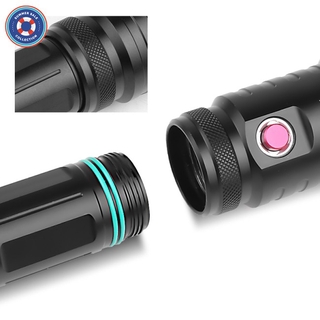 Powerful P70 Scuba Diving Flashlight Diver Light LED Underwater Torch Lamp