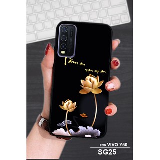 Ốp kính cường lực Vivo Y50 Ốp điện thoại cao cấp Son Store