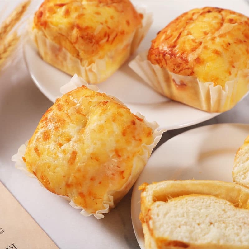 Bánh Ruốc Sốt Phô Mai Đài Loan