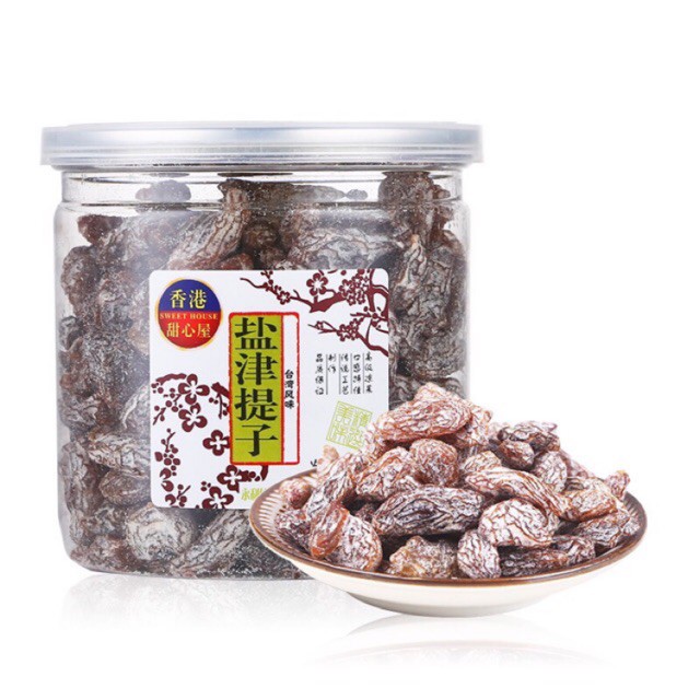 [Mã 252FMCGSALE giảm 8% đơn 500K] Ô mai nho (Xí muội SWEET HOUSE), Ô mai xí muội nho Đài loan