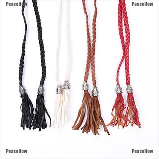 Thắt Lưng Nữ Da Pu Phối Tua Rua Phong Cách Boho