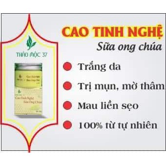 sỉ 10 hũ cao tinh nghệ sữa ong chúa 37 của thảo mộc 37