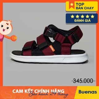 GIÀY SANDAL VENTO CHÍNH HÃNG NB03-ĐỎ GHI [ẢNH THẬT-Full size 35-44]  [SANDAL NAM NỮ]