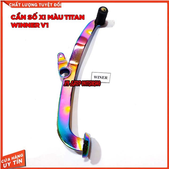 CẦN SỐ 2 CHIỀU XI TITAN 7 MÀU EXCITER 135, EX 150, WINNER V1, WAVE A 2014 - 2019 , SIRIUS , DREAM II / WAVE NHỎ Ảnh thật