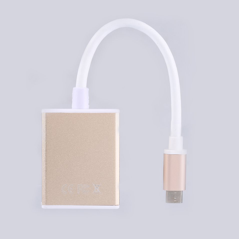 Dây Cáp Chuyển Đổi Từ Cổng Usb C Sang Cổng Vga 3 Cổng Dành Cho Macbook