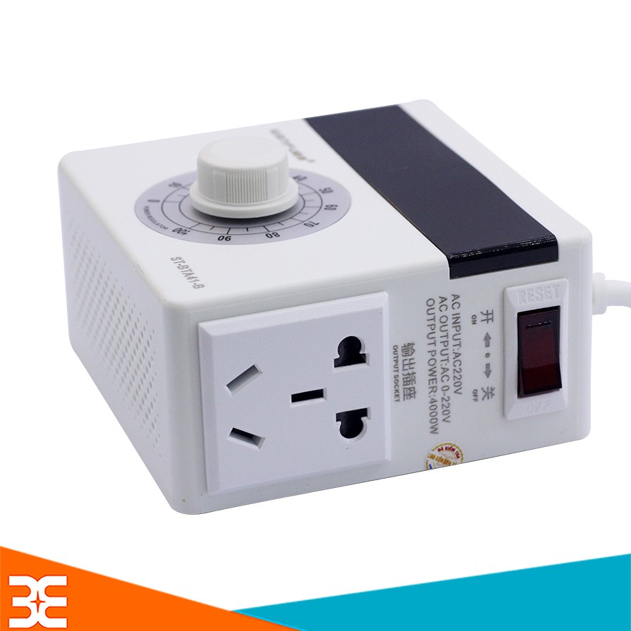 Bộ Điều Chỉnh Điện Áp 220VAC ST-BTA41-B - Chống Giật ( BH : 1 tháng )