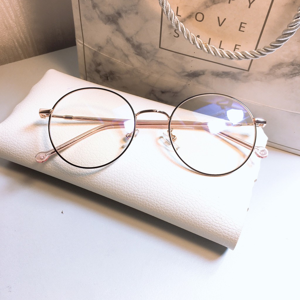 [Mã SKAMCLU7 giảm 10% cho đơn từ 0Đ] Gọng Kính Cận tròn 2626 kèm Mắt Cận Viễn Loạn | BigBuy360 - bigbuy360.vn