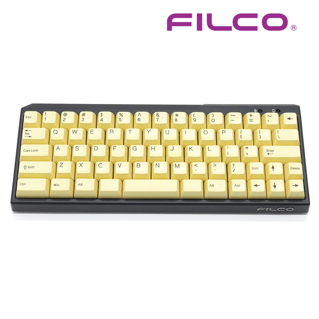 Keycap bàn phím cơ Filco High profile Doubleshot cho Minila - Một màu - Hàng Mỹ