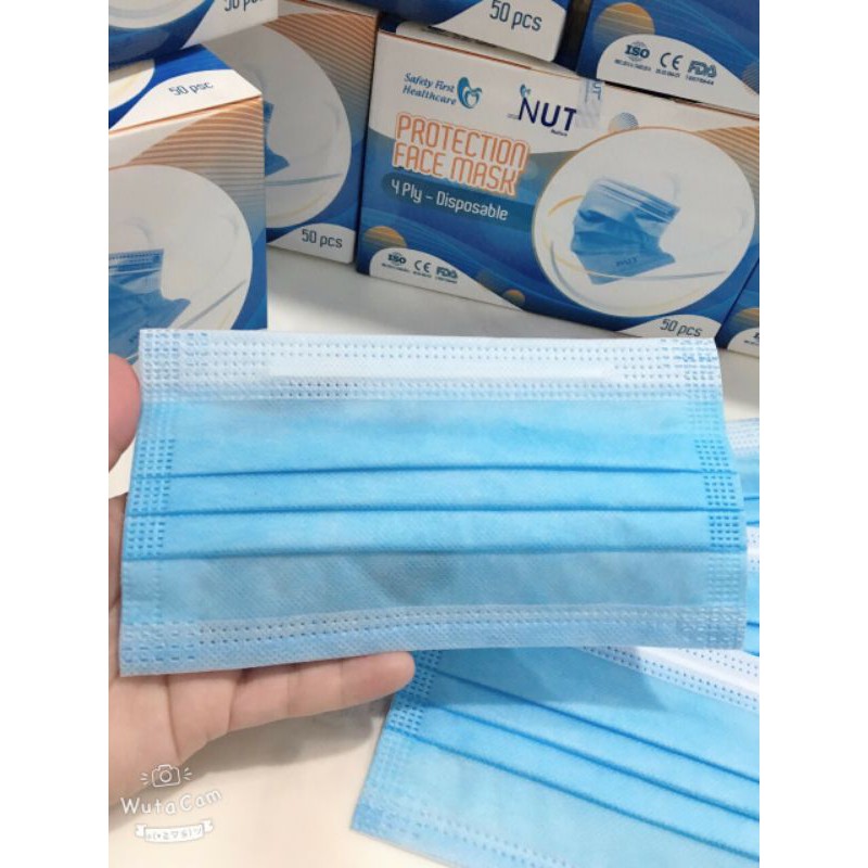 KHẨU TRANG Y TẾ KHÁNG KHUẨN 4 LỚP  Xuất Khẩu hàng công ty check mã vạch