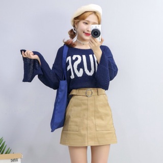 CHÂN VÁY CHỮ A TÚI HỘP
