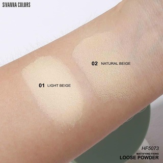 Phấn phủ bột Sivanna Colors Atease