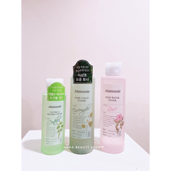 [Mã SKAMSALE8 giảm 10% đơn 200K] Nước hoa Hồng ngừa mụn mamonde