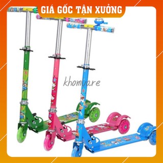 [FreeShip – Xả kho cắt lỗ] xe trượt scooter 3 bánh loại 1 - kèm chuông
