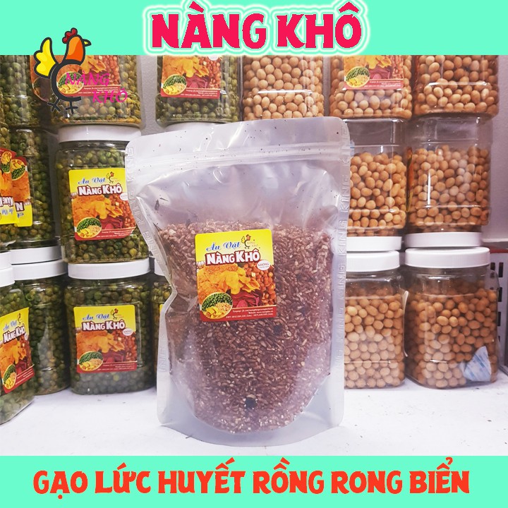 [Mã GROSALEHOT giảm 8% đơn 250K] Gạo lứt sấy mix rong biển ăn kiêng, giảm cân | Nàng Khô | BigBuy360 - bigbuy360.vn