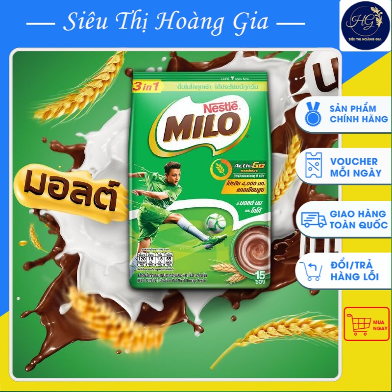 SỮA BỘT MILO 3 IN 1 THÁI LAN