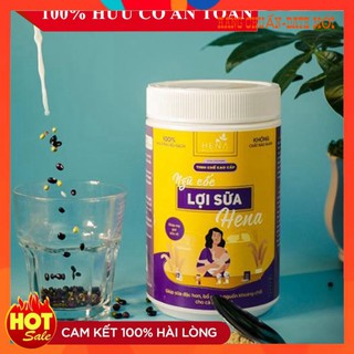 [HENA] Ngũ Cốc Lợi Sữa Cao Cấp, Ngũ Cốc Bà Bầu 500g 100% Hữu Cơ Dùng Tốt Với, Tinh Bột Nghệ, Nghệ Viên Mật Ong, Bột Nghệ