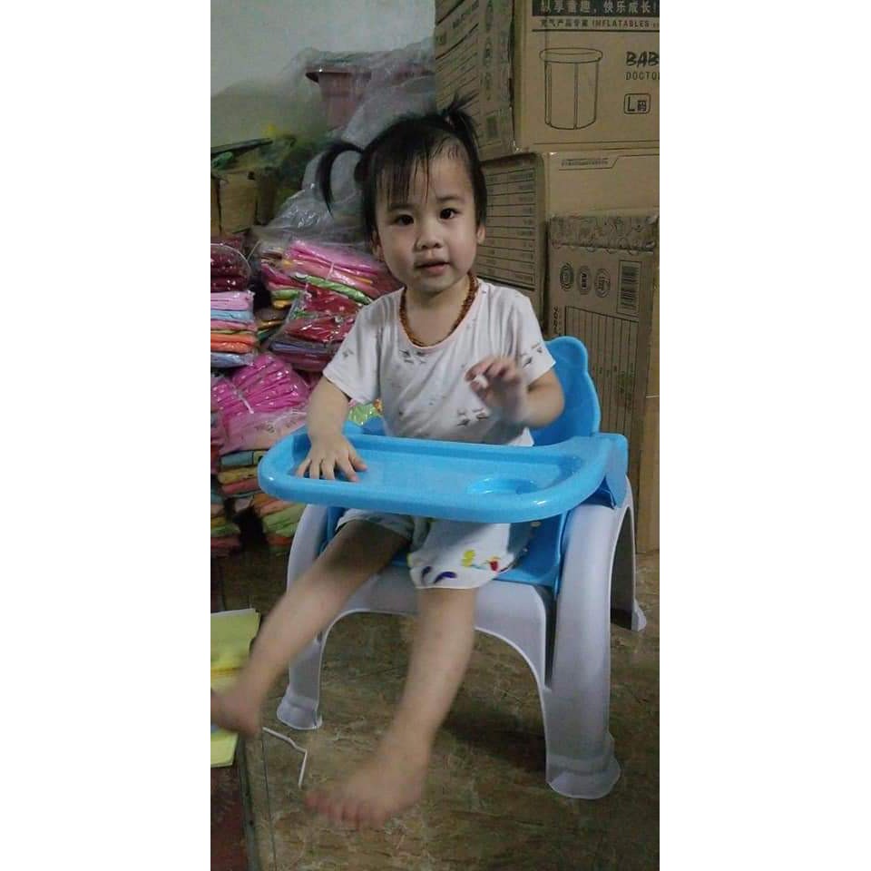 Ghế Đa năng &quot; 3 in 1 &quot;, Bàn ăn dặm , Ghế nằm gội đầu , bàn tập vẽ tập tô