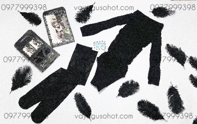 ( ảnh thật tự chụp ) bodysuit bộ liền 1 mảnh kèm tất đùi sexy | BigBuy360 - bigbuy360.vn