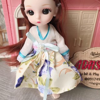Váy cổ trang búp bê