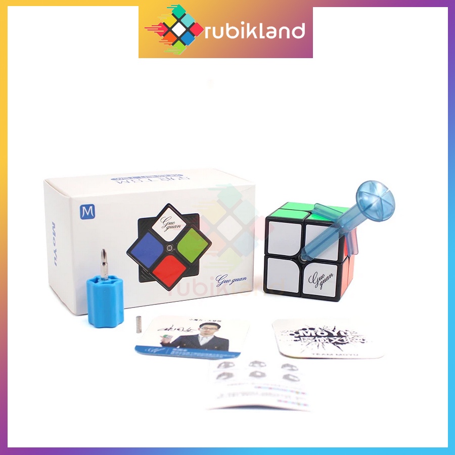 Rubik 2x2 MoYu GuoGuan XingHen TSM 2x2 M Rubic 2 Tầng Có Nam Châm Đồ Chơi Trí Tuệ Trẻ Em